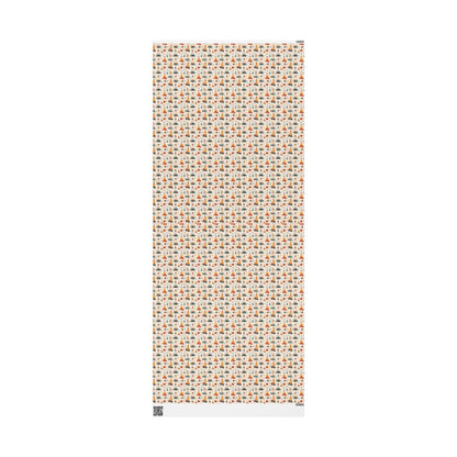 Yoga Retreat Wrapping Paper Roll with Peaceful Poses, Spiritual Namaste Gift Wrap for Christmas Giving #22