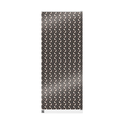 Halloween Goose Gift Wrap for Boo Baskets & Spooky Surprises | Spooky Goose Wrapping Paper for Halloween and October Gifting