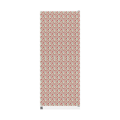 Strawberry Jam Wrapping Paper for Wedding Favors | Farm to Table Inspired Gift Wrap for Guests | Rustic Bridal Shower Decor