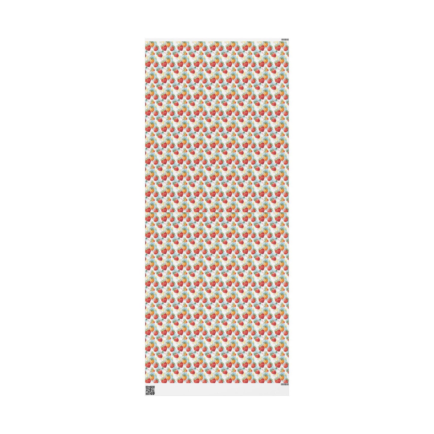 Cute Strawberry Gift Wrap for Kids' Birthday Presents | Fruit Themed Wrapping Paper for Girls | Fun Summer Party Decor