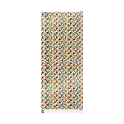 Cute French Bulldog Wrapping Paper Roll, Gift Wrap for Dog Moms, Dads, or Frenchie Fans for Christmas, Birthdays and More #3