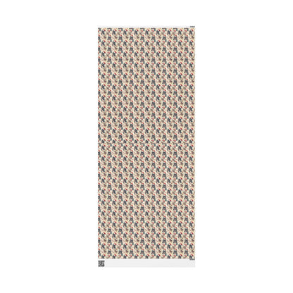 Funny Frenchie Wrapping Paper Roll, Gift Wrap for French Bulldog Owner, Pet Parent, Dog Mom or Dad Holiday Present Wrap #8