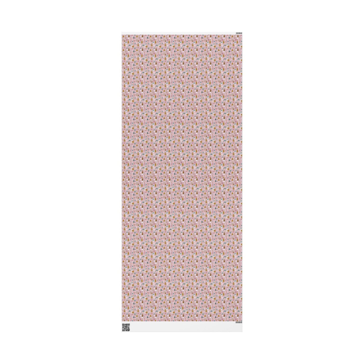 Cute Mushroom Gift Wrap Sheets | Colorful Forest Fungi Wrapping Paper for Christmas Holidays & Nature Themed Occasions