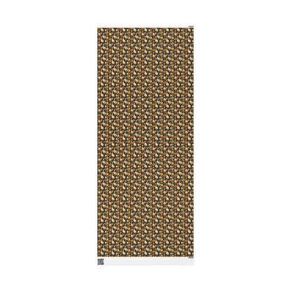 Halloween Goose Wrapping Paper for Autumn Birthdays | Rustic Fall Themed Gift Wrap for Kids, Friends & Family
