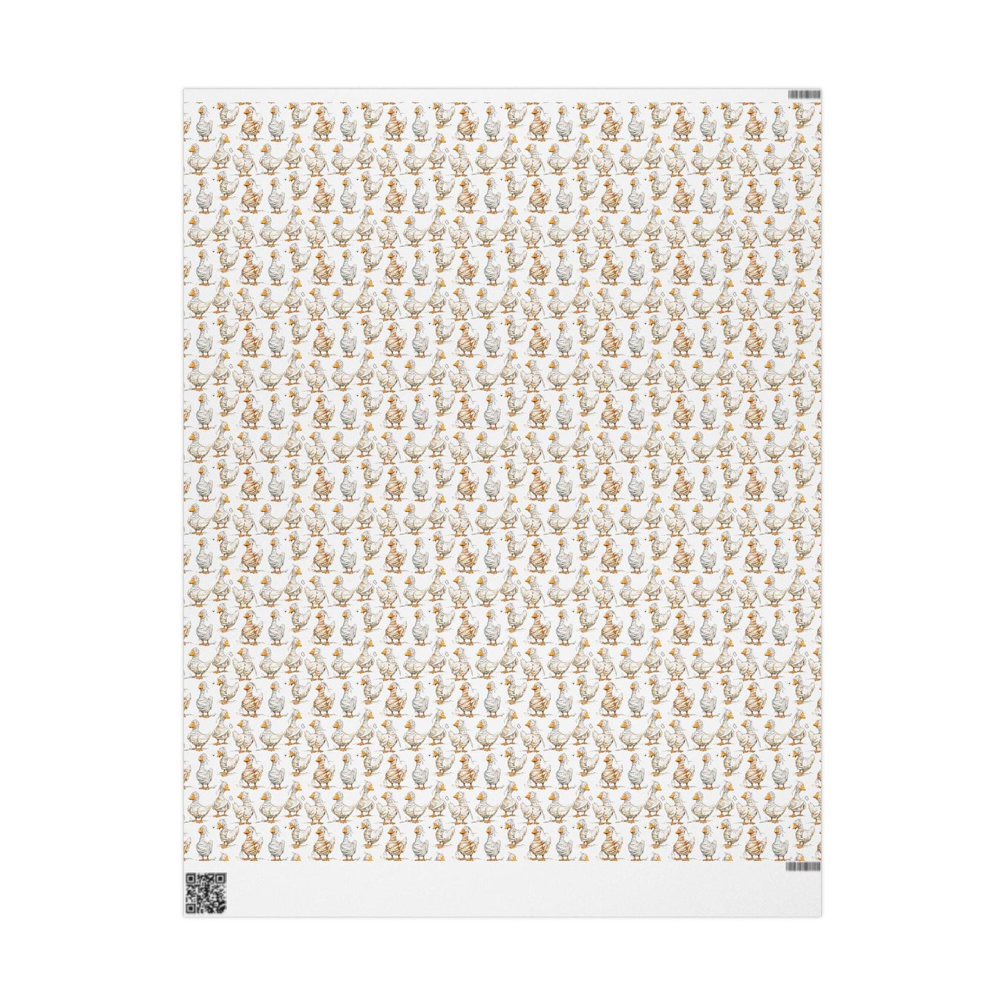 Halloween Goose Wrapping Paper for Trick-or-Treat Gifts | Cute Spooky Gift Wrap for Kids, Teachers & Party Favors