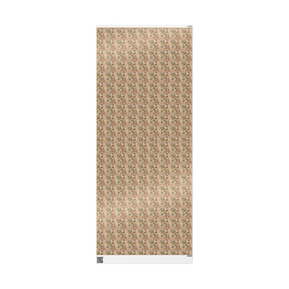 Wildflower Wrapping Paper for Garden Party Favors | Pastel Floral Wrap for Guests | Tea Party or Spring Birthday