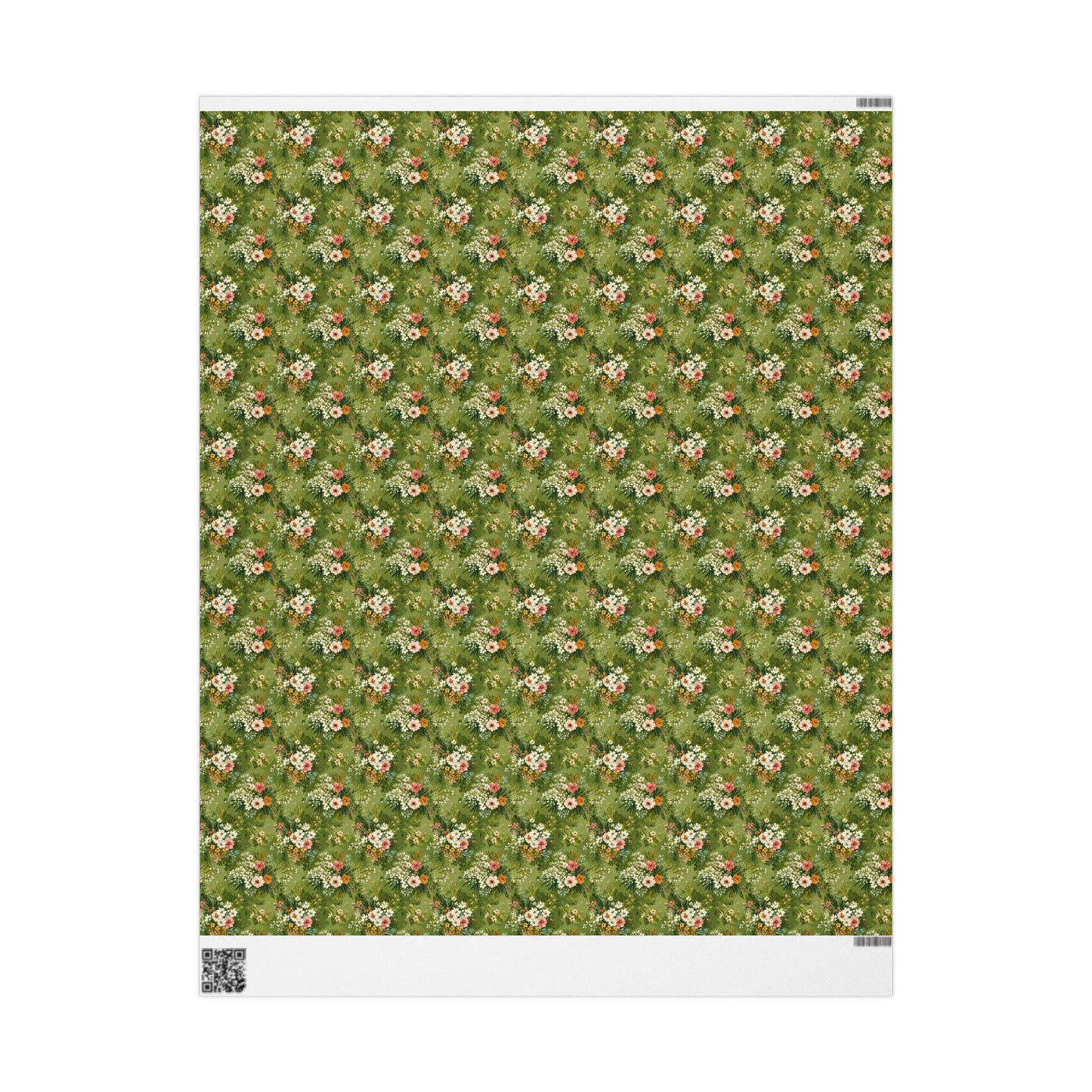 Wildflower Gift Wrap for Best Friends Birthday | Botanical Wrapping Paper for Women Who Love Nature & Plants Baby Shower  gift wrap