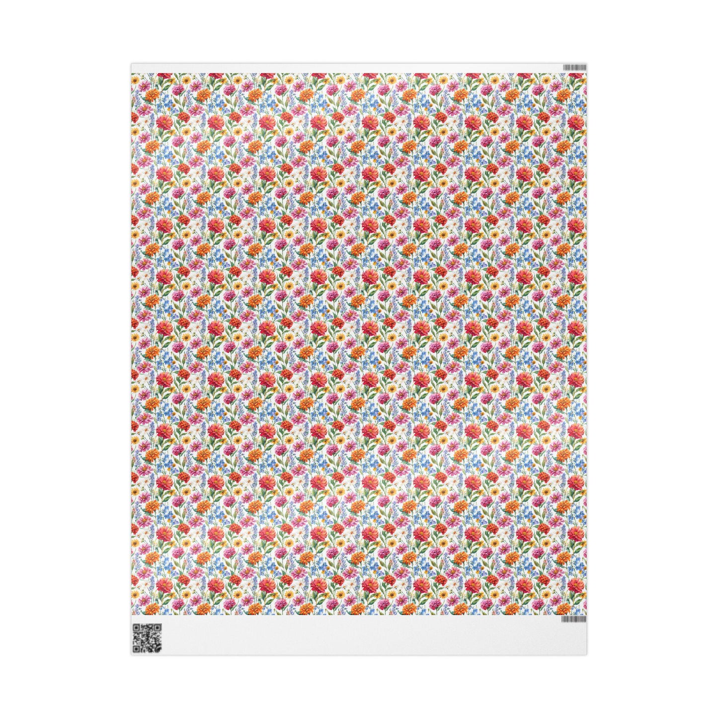 Rustic Wildflower Gift Wrap for Bridesmaid Proposal | Boho Wedding Party Wrapping Paper for Nature Inspired Gifts
