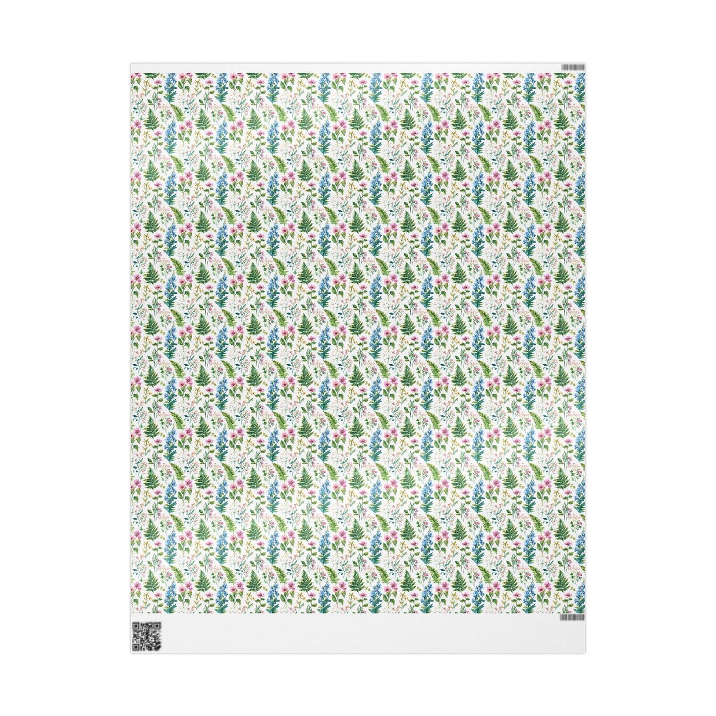 Wildflower Wrapping Paper for Eco Friendly Gifts | Floral Recyclable Gift Wrap for Nature Lovers & Earth Day Gifting