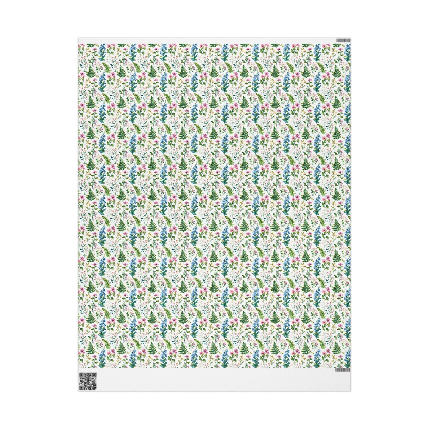Wildflower Wrapping Paper for Eco Friendly Gifts | Floral Recyclable Gift Wrap for Nature Lovers & Earth Day Gifting