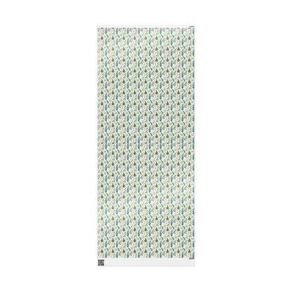 Wildflower Wrapping Paper for Eco Friendly Gifts | Floral Recyclable Gift Wrap for Nature Lovers & Earth Day Gifting