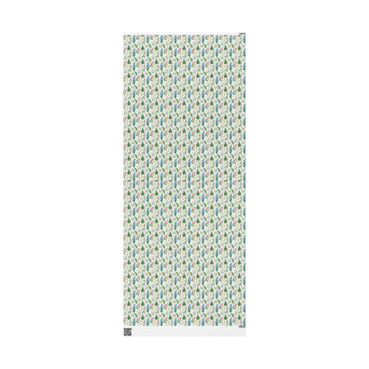 Wildflower Wrapping Paper for Eco Friendly Gifts | Floral Recyclable Gift Wrap for Nature Lovers & Earth Day Gifting