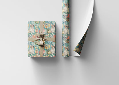 Frenchie Wrapping Paper Roll, Gift Wrap for Dog Lovers, French Bulldog Moms and Dads, Perfect for Birthdays and Holidays #5