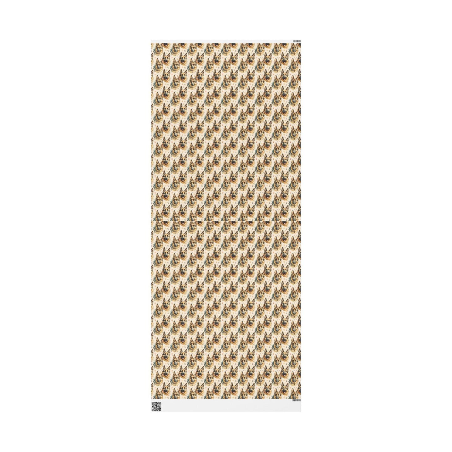 German Shepherd Dog Lover Wrapping Paper Roll, Festive Gift Wrap with GSD Art for Holiday Gifting, Birthdays, and Pet Events #11