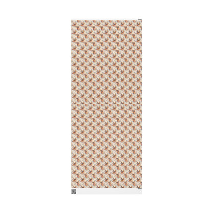 Golden Retriever Gift Wrap Roll with Dog Illustration, Wrapping Paper for Pet Owners, Animal Fans, Birthdays, or Dog Events #7