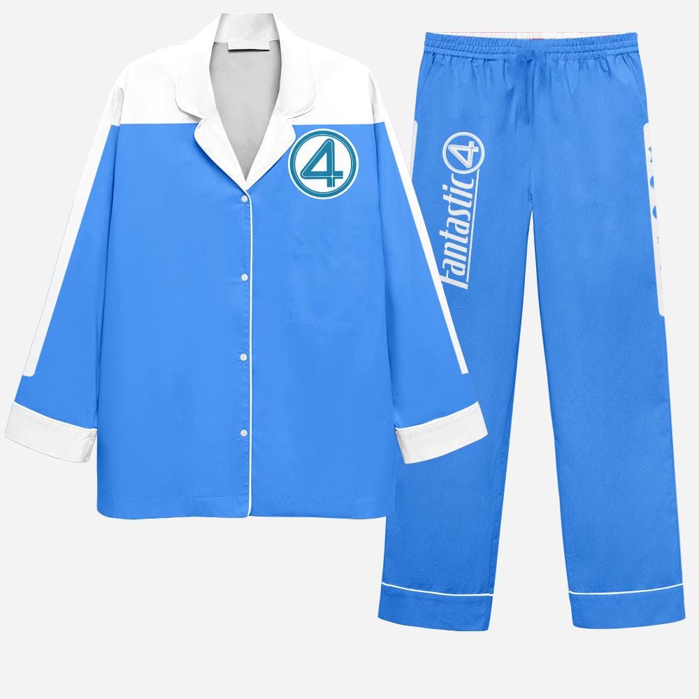 The Fantastic Four First Steps MCU Reed Richards Cosplay, Fantastic Four 2025 Pajamas, Fantastic Four Movie Costume, fantastic four sweater