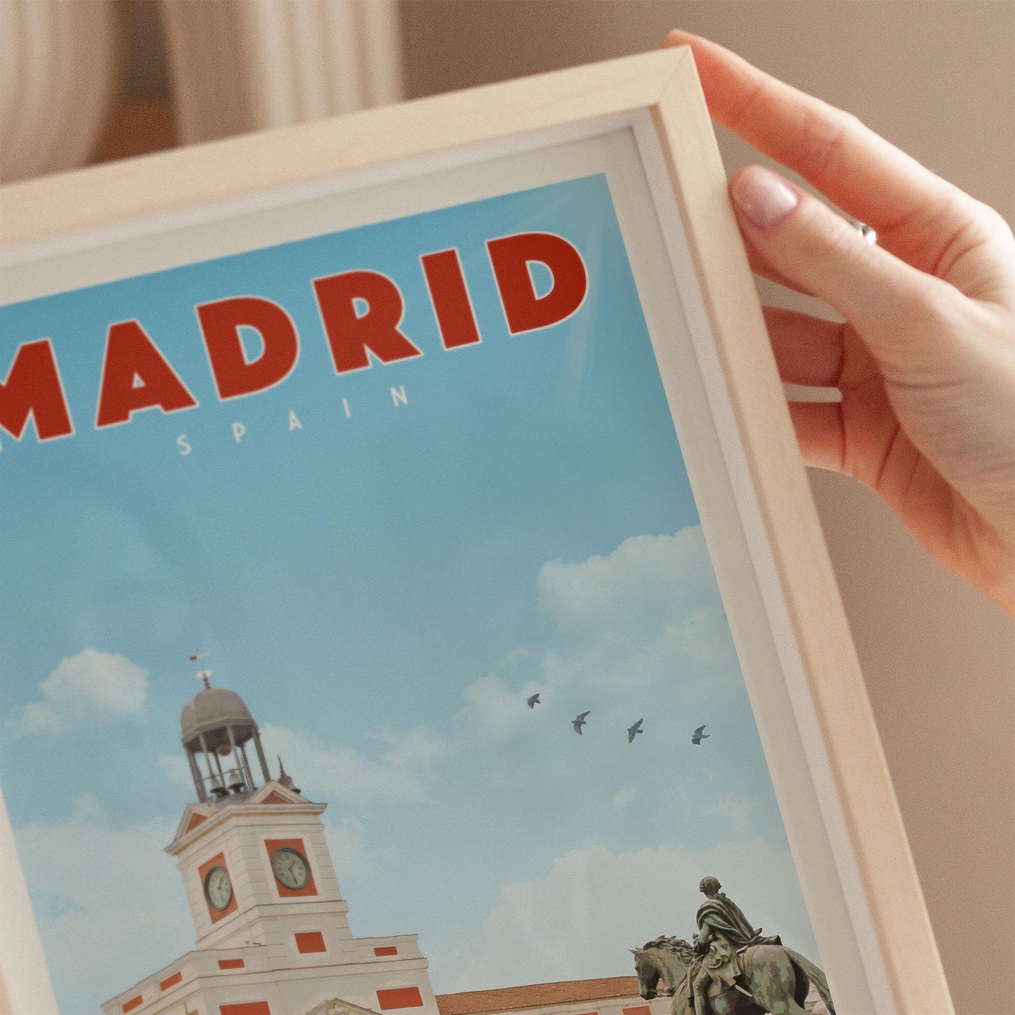 Madrid Poster, Spain Art Prints, Madrid Wall Art, Madrid Print, Madrid  Print, Spanish Art, Madrid Travel Poster, Vintage Spain