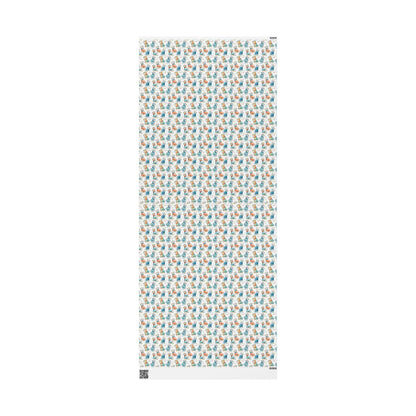 Cute Christmas Schnauzer Wrapping Paper Roll, Dog Gift Wrap for Schnauzer-Themed Parties, Pet Holidays, and Birthday Gifts #6