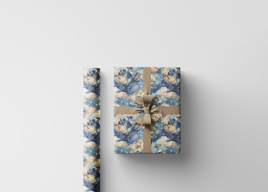 Schnauzer Wrapping Paper Roll with Adorable Pup Design, Gift Wrap for Dog Birthdays and Holiday Gift Giving #9