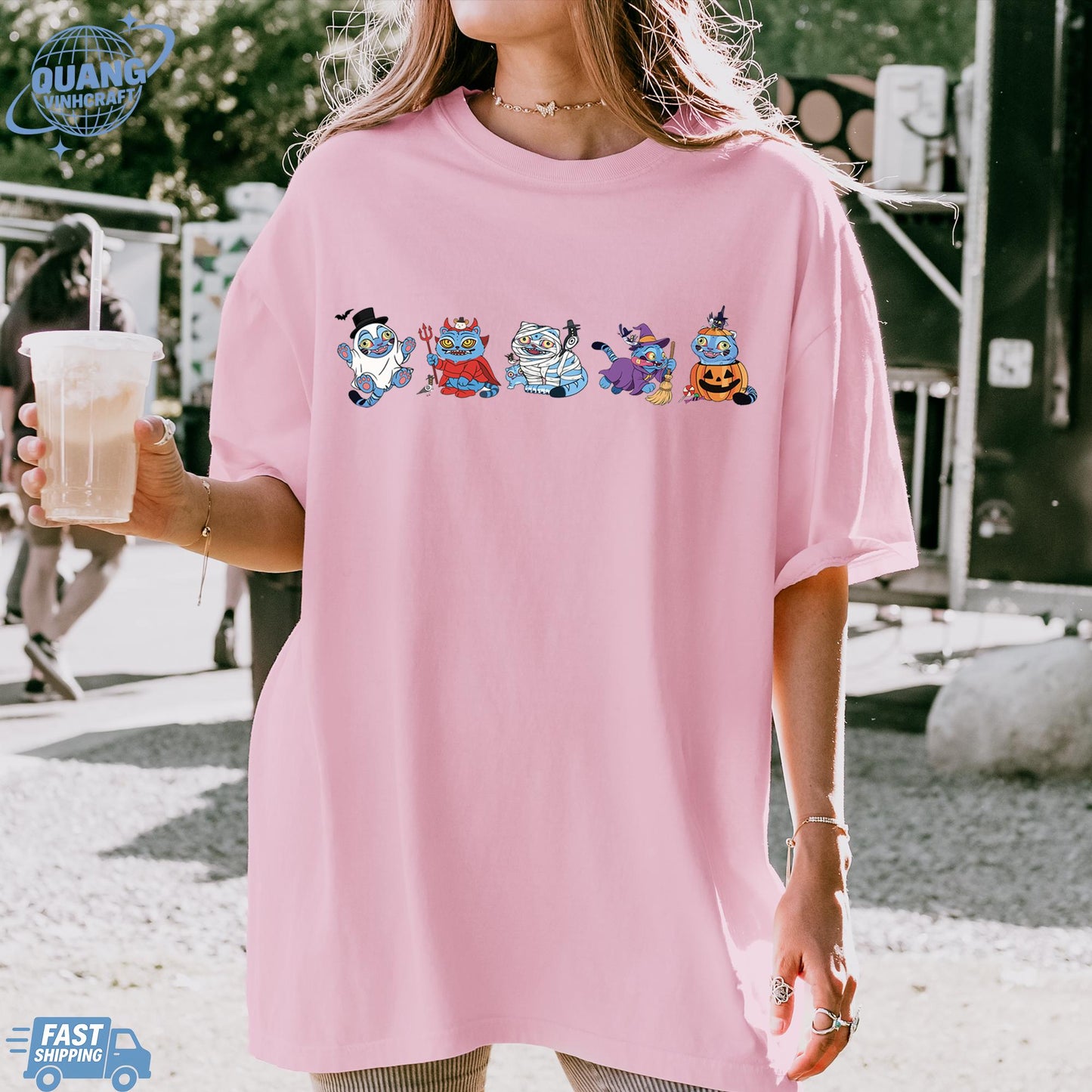 Kpop Demon Hunters Tiger Halloween Shirt, Merch Kpop Shirt, Hunters Tiger fan, Derpy Tiger And Bird Demon Hunter Tiger Tee,Cute Horror Tiger