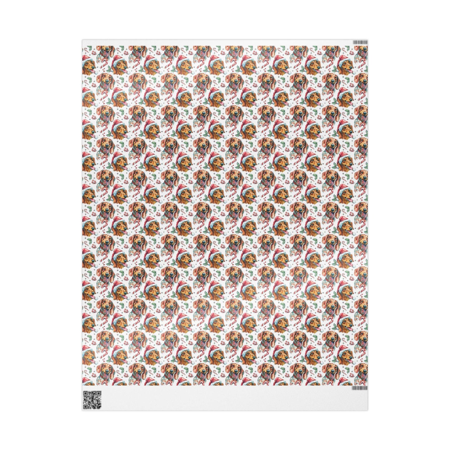 Christmas Dachshund wrapping paper for Dog Lovers | Weiner Dog gift wrap for Doxie Mama, Dachshund Mom or Sausage Dog Fan