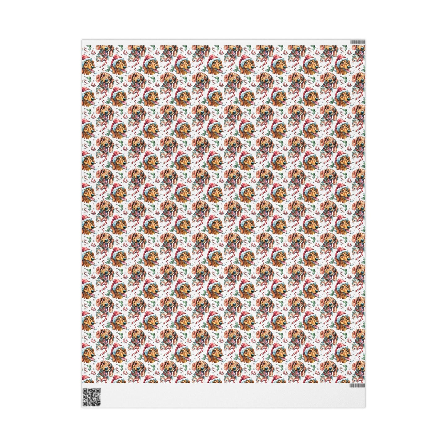 Christmas Dachshund wrapping paper for Dog Lovers | Weiner Dog gift wrap for Doxie Mama, Dachshund Mom or Sausage Dog Fan
