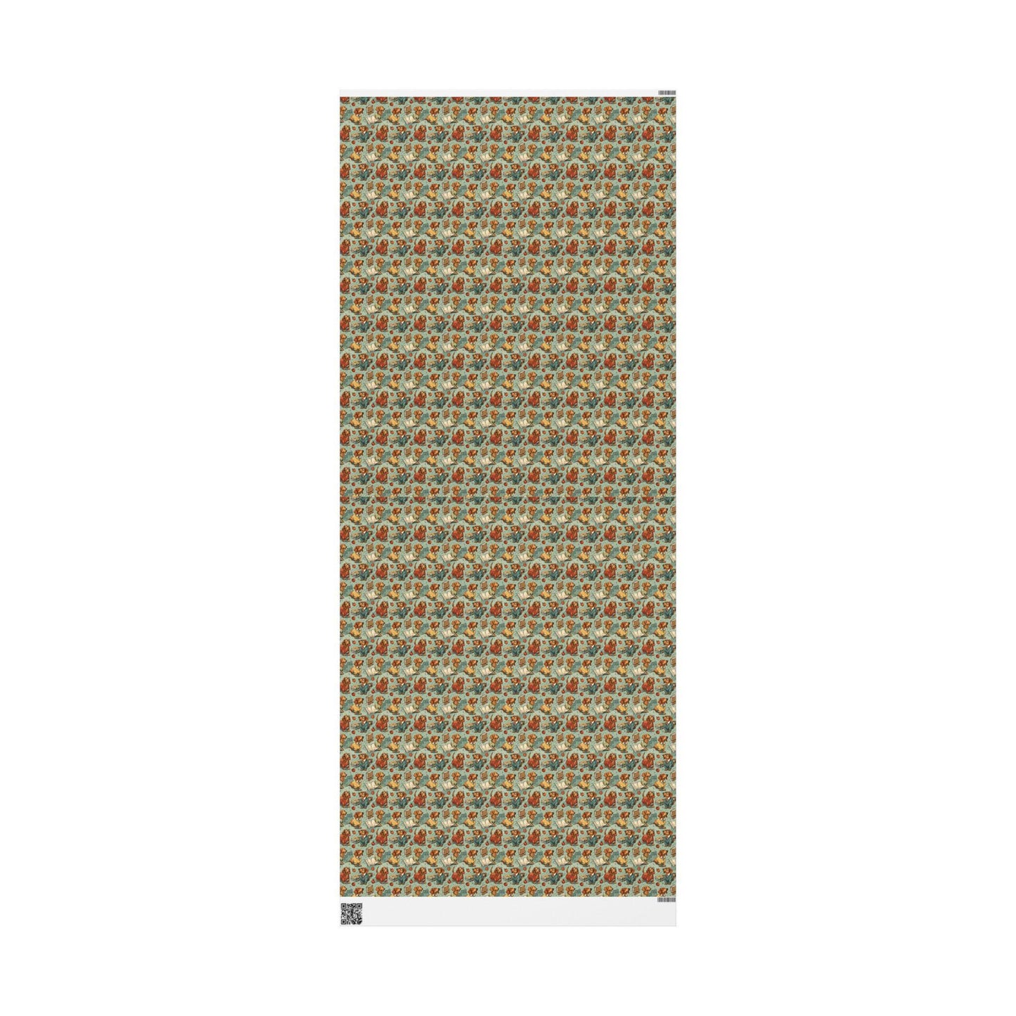 Cute Dachshund bookish wrapping paper for Dog Lovers | Weiner Dog gift wrap for Doxie Mama, Dachshund Mom or Sausage Dog Fan