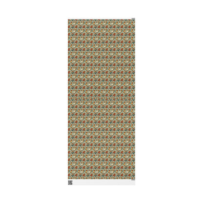 Cute Dachshund bookish wrapping paper for Dog Lovers | Weiner Dog gift wrap for Doxie Mama, Dachshund Mom or Sausage Dog Fan