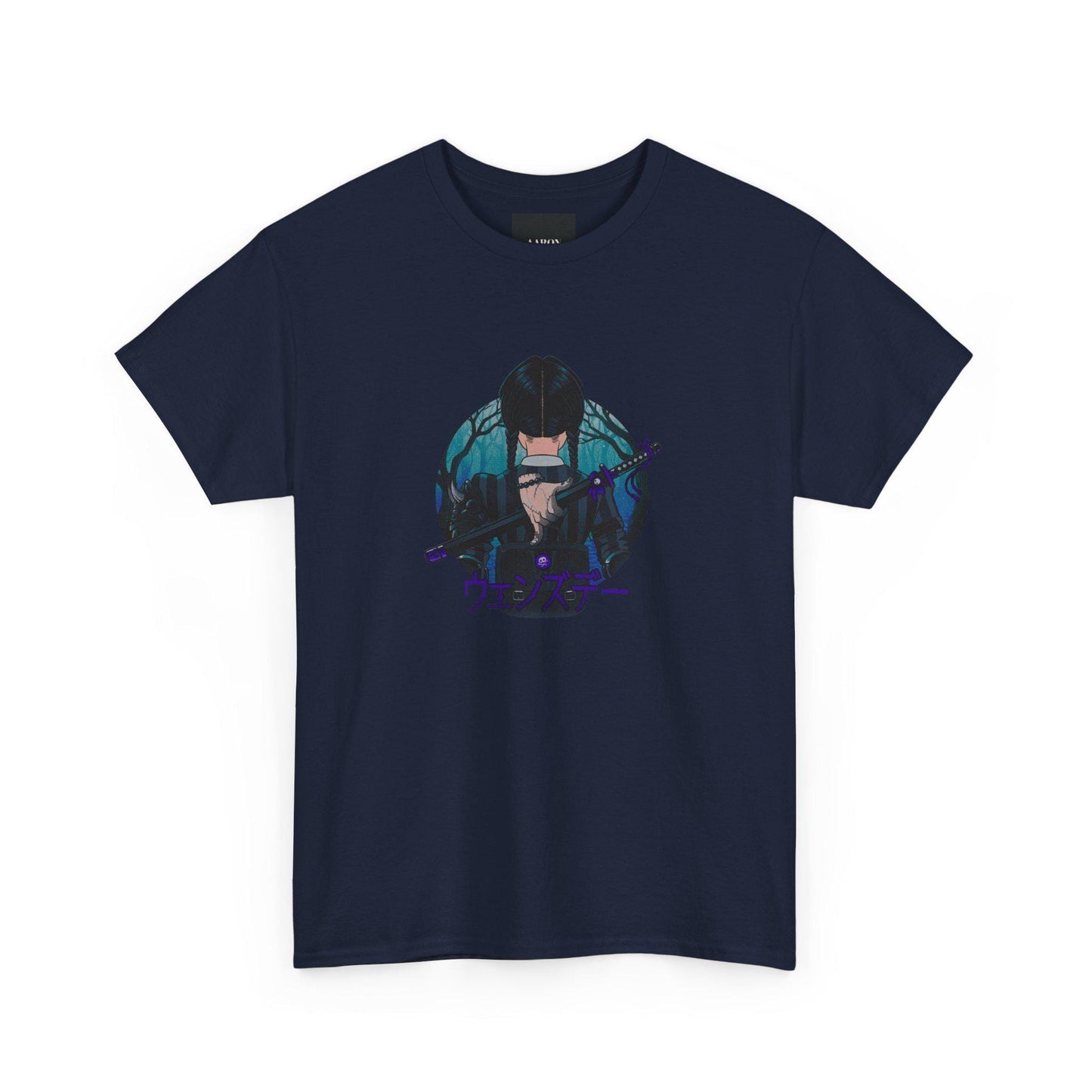 Wednesday Adam Unisex Tee, Gothic Halloween Shirt, Alternative Fashion Top, Spooky T-shirt, Dark Aesthetic Clothing, Creepy Graphic Tee