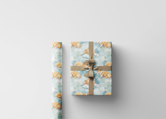 Cute Dog Mom Wrapping Paper Featuring Corgis | Pet Lover Gift Wrap for Corgi Owners and Animal Fans #9