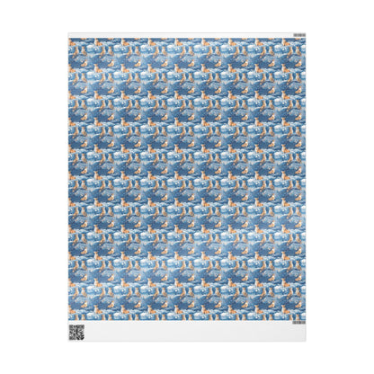 Cute Corgi Wrapping Paper for Dog Moms | Gift Wrap for Pembroke Welsh Corgi Lovers and Dog-Themed Presents #3