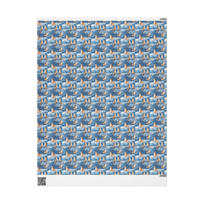 Cute Corgi Wrapping Paper for Dog Moms | Gift Wrap for Pembroke Welsh Corgi Lovers and Dog-Themed Presents #3