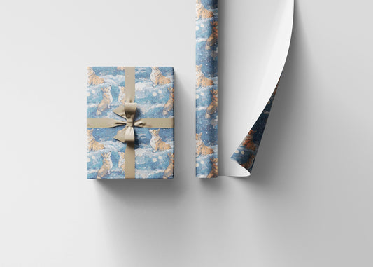 Cute Corgi Wrapping Paper for Dog Moms | Gift Wrap for Pembroke Welsh Corgi Lovers and Dog-Themed Presents #3