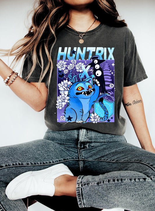Kpop Demon Hunters Tiger Comfort Colors Shirt, Demon Hunter Tiger Tee, Kpop Huntrix Pin Shirt, Jinu Manga Shirt, Saja Girls Fan, Anime Shirt