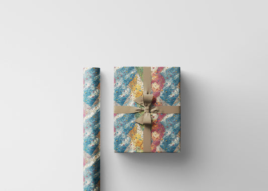Adventure Sports Wrapping Paper Roll with Rock Climber Print, Gift Wrap for Outdoor Enthusiasts and Sports Lovers #14