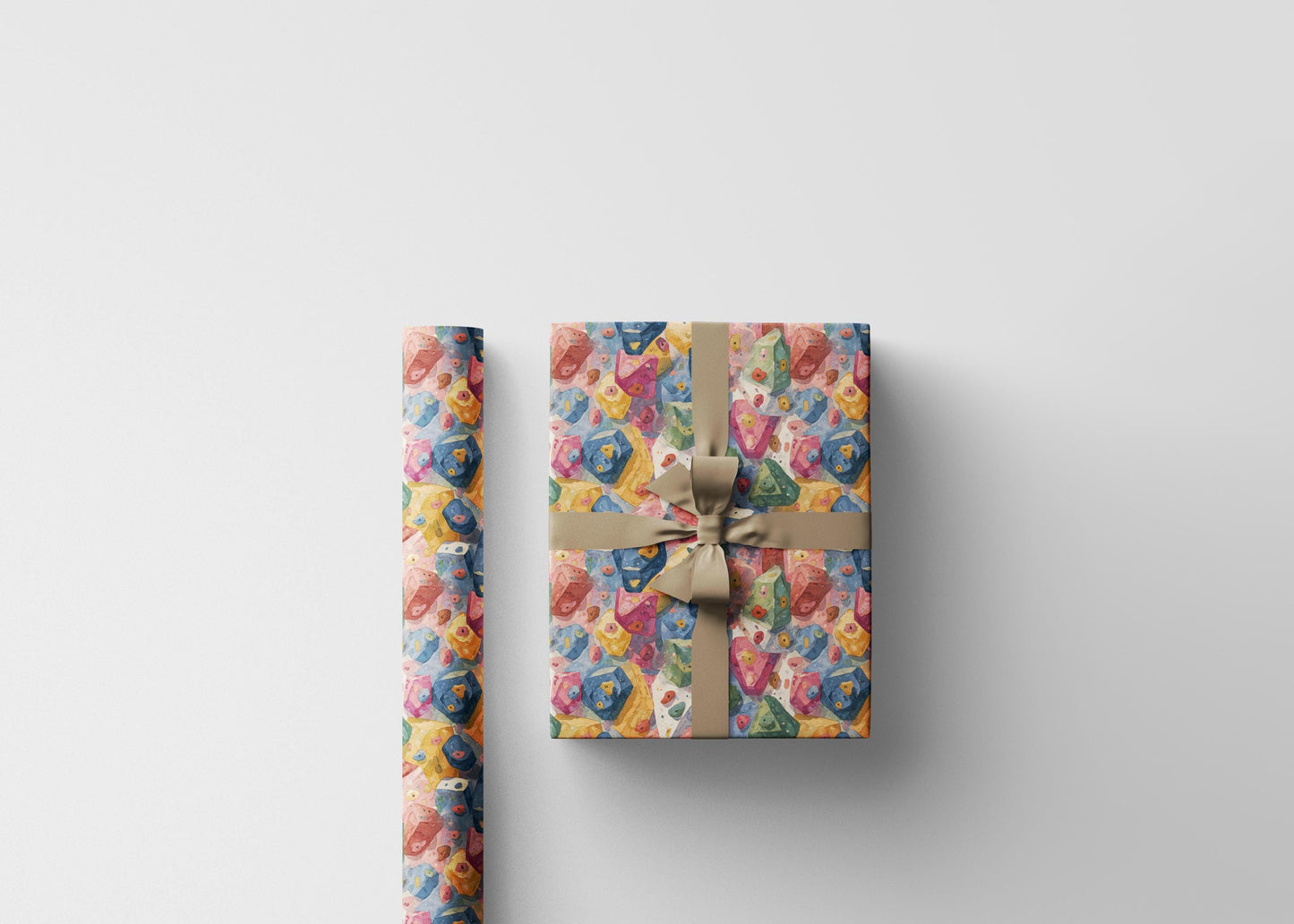 Rock Climber Wrapping Paper Roll, Gift Wrap for Outdoor Sports Fans, Adventure Lovers, and Mountain Climbing Enthusiasts #4