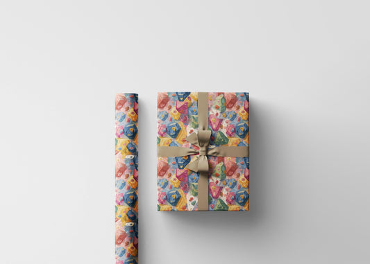 Rock Climber Wrapping Paper Roll, Gift Wrap for Outdoor Sports Fans, Adventure Lovers, and Mountain Climbing Enthusiasts #4