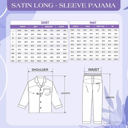 Leopard Pattern Satin Pajamas Set, Girlish Pajamas, Cute Women Pajamas, Leopard Skin Pajamas Set, Leopard & Cheetah Pajama, Halloween Pajama