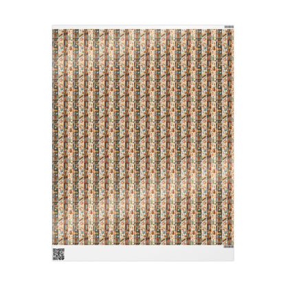 Cute Book Lover Gift Wrap for Book Nerds and Librarians Book Club Wrapping Paper for Readers and Writers #9