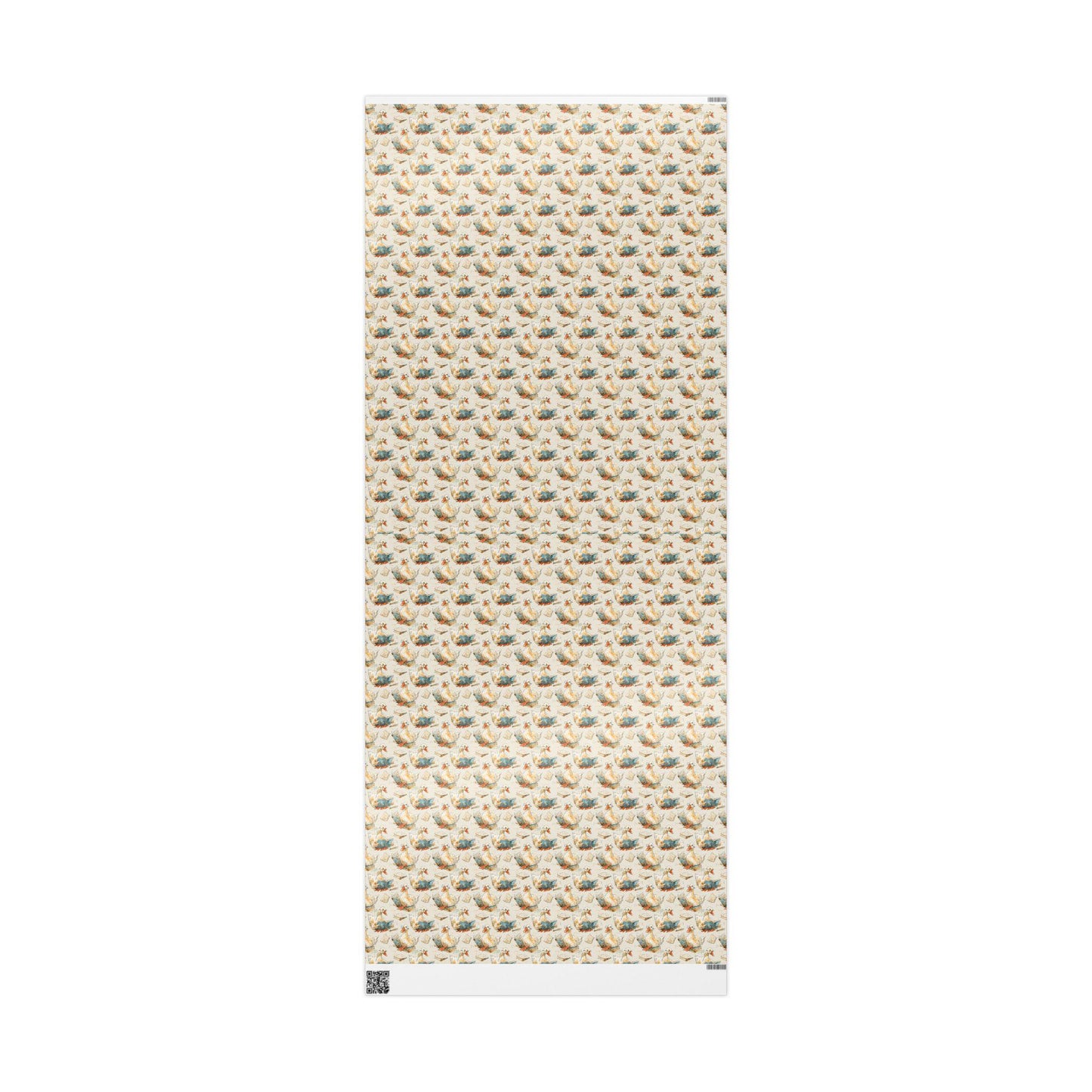 Reading Goose Theme Gift Wrap for Bookworms Librarians Book Nerds Bookish Christmas Wrapping Paper Book Club Style #4