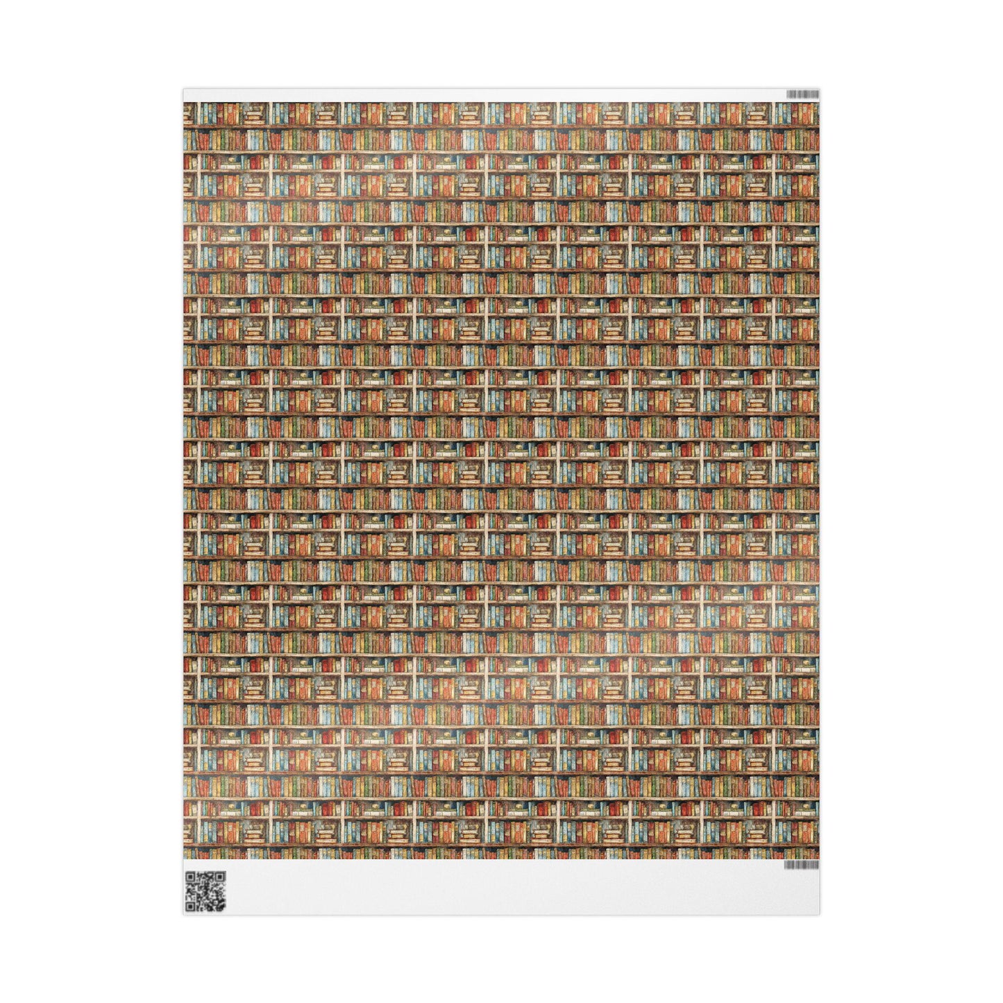 Cozy Bookish Wrapping Paper for Bookworms and Librarians Gift Wrap for Readers Book Nerd Book Club Theme #17