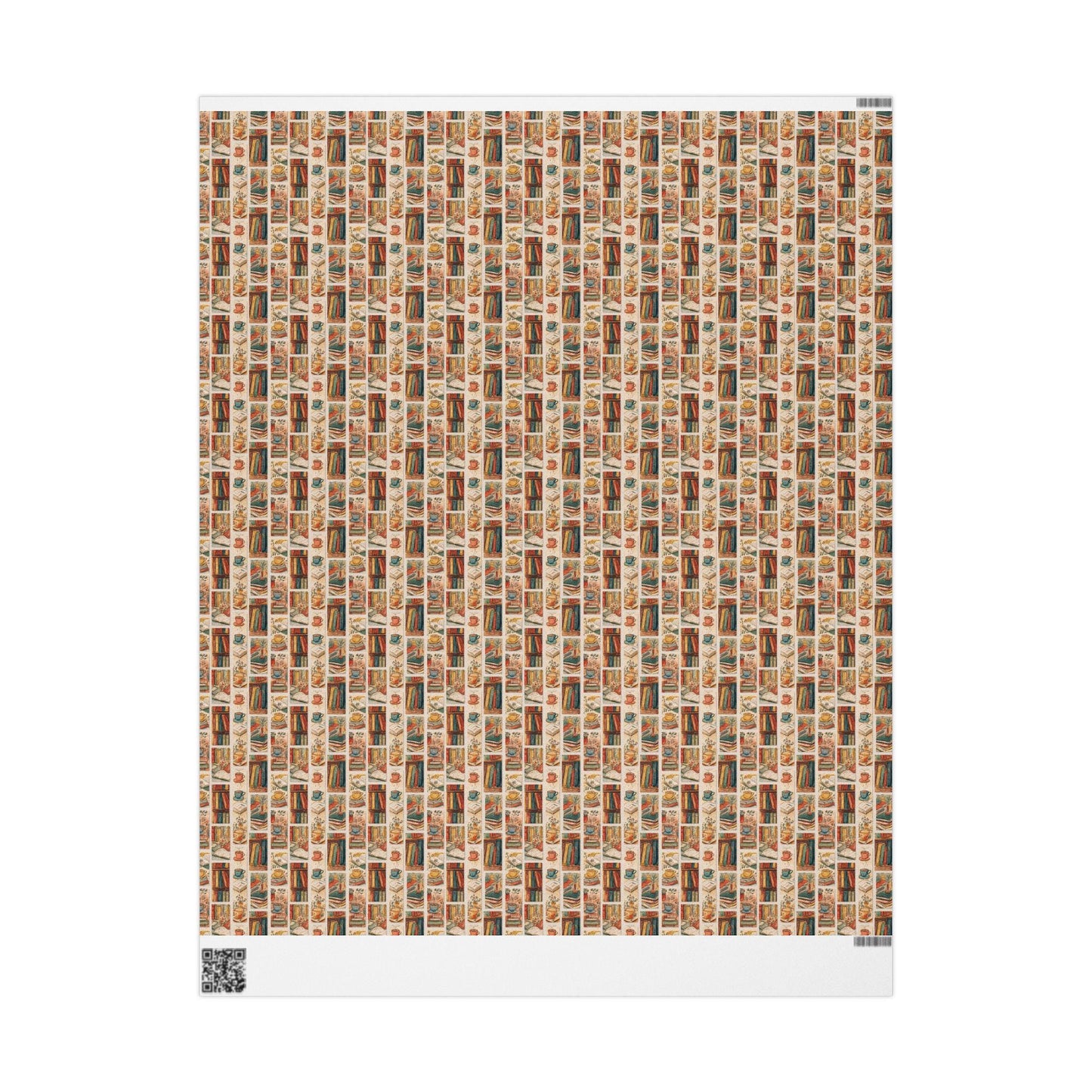 Bookworm Birthday Wrapping Paper for Librarians Book Nerds Smut Readers and Cozy Book Club Fans #10
