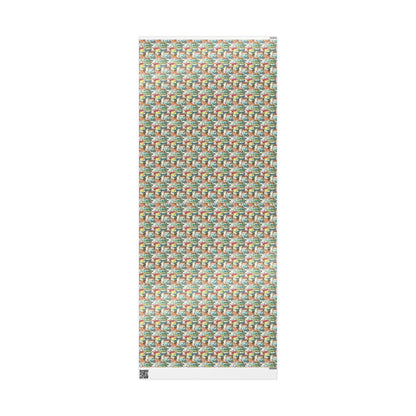 Custom Book Club Wrapping Paper for Bookworms Book Nerds Librarian Gifts Funny Reader Holiday Wrap #13