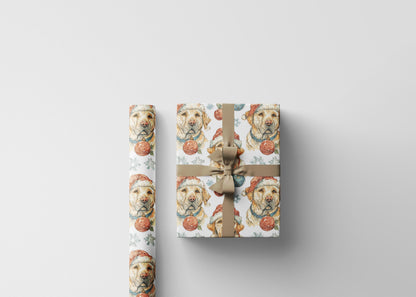 Black Labrador Wrapping Paper Roll, Gift Wrap for Dog Lovers and Pet Parents for Holidays, Birthdays or Adoption Day #6