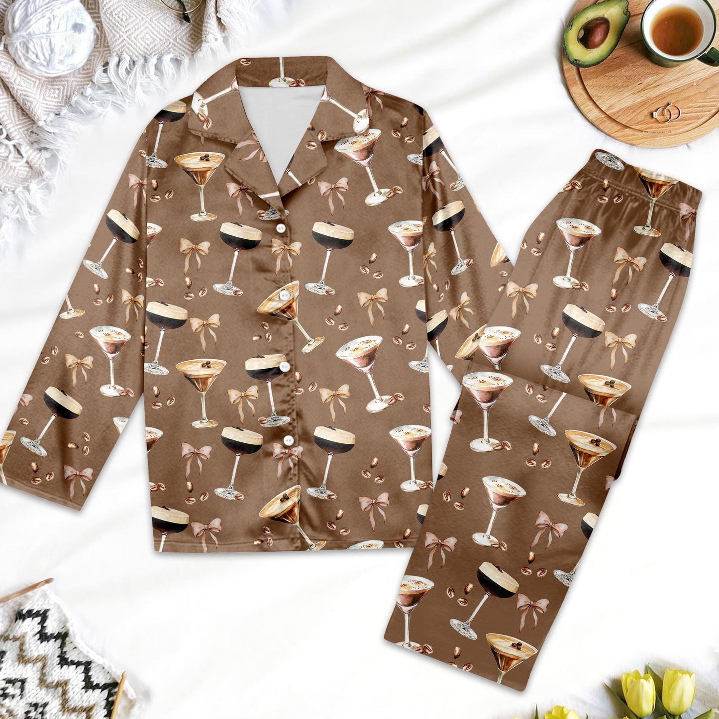 Alcoholic Drinks Pajamas, Espresso Martini Pajamas, Martini Pajamas, Bachelorette Party Pajamas, Pajamas Family, Cocktail Pajamas