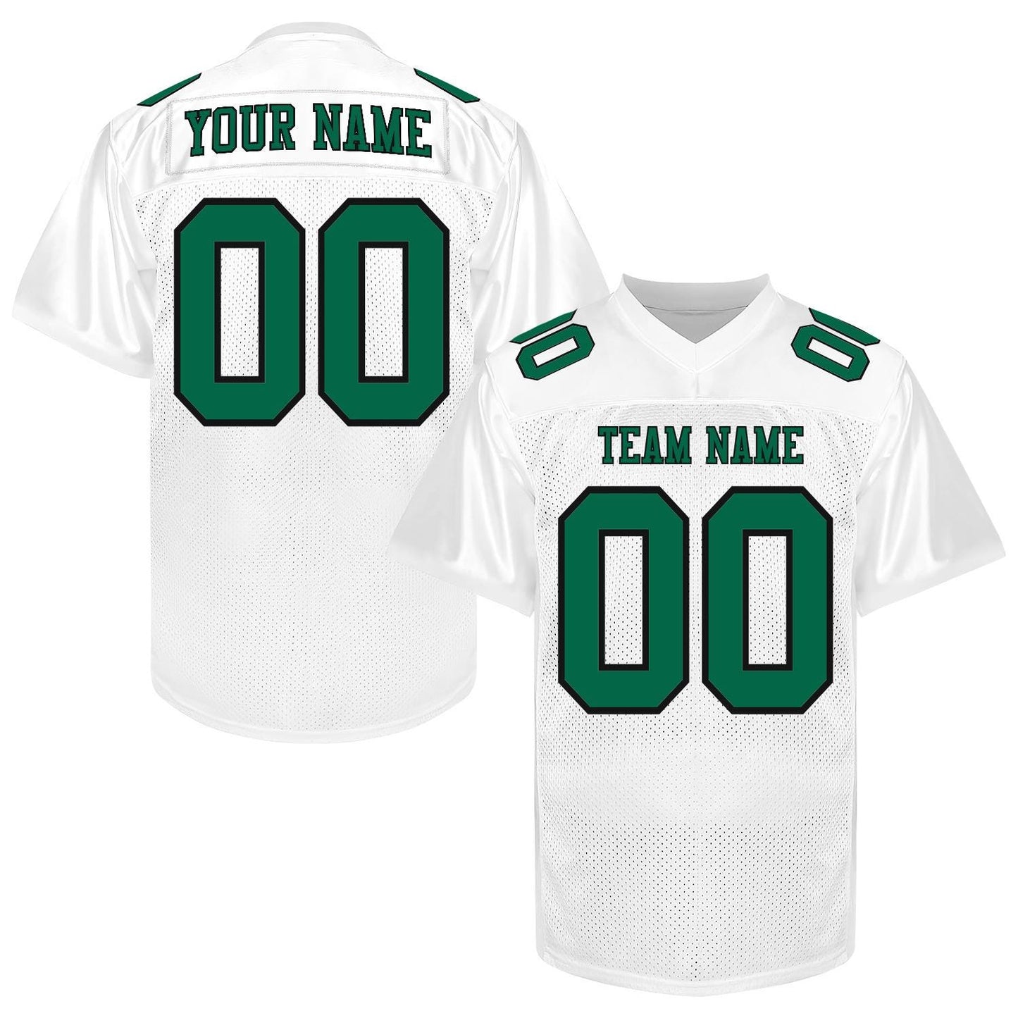 Custom Blue Gold Football Jersey Men Women Youth Kid, Football Shirt Printed Name Number and Logo, Practice Football Uniform for Sports Fan