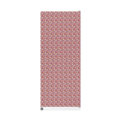 Pastel Goth Halloween Wrapping Paper Roll Watercolor Ghost Bat Witch Stars Skeleton Cute Print #21