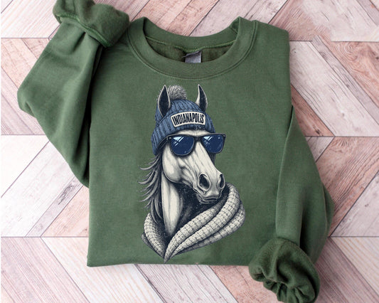 Indianapolis Football Vintage Style Sweatshirt, Retro Indianapolis Football Fan, Indianapolis Shirt,Sun Day Football, Indianapolis Football.