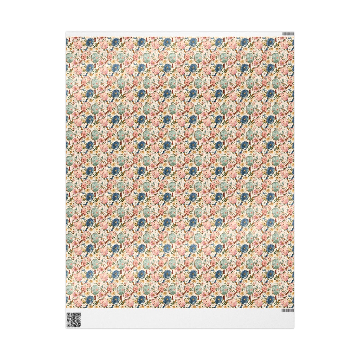 Cute Pickleball Wrapping Paper for Sports Lovers, Gift Wrap for Pickleball Fans, Unique Pickleball Social Club Party Gift Packaging