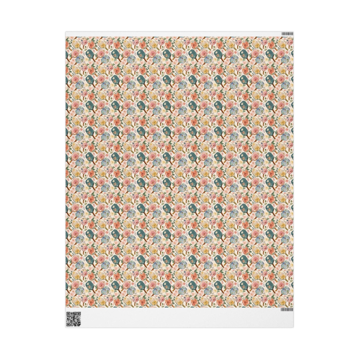 Pickleball Wrapping Paper Sheet for Sports Fans and Players, Vibrant Gift Wrap for Pickleball Parties, Pickleball Gift Packaging